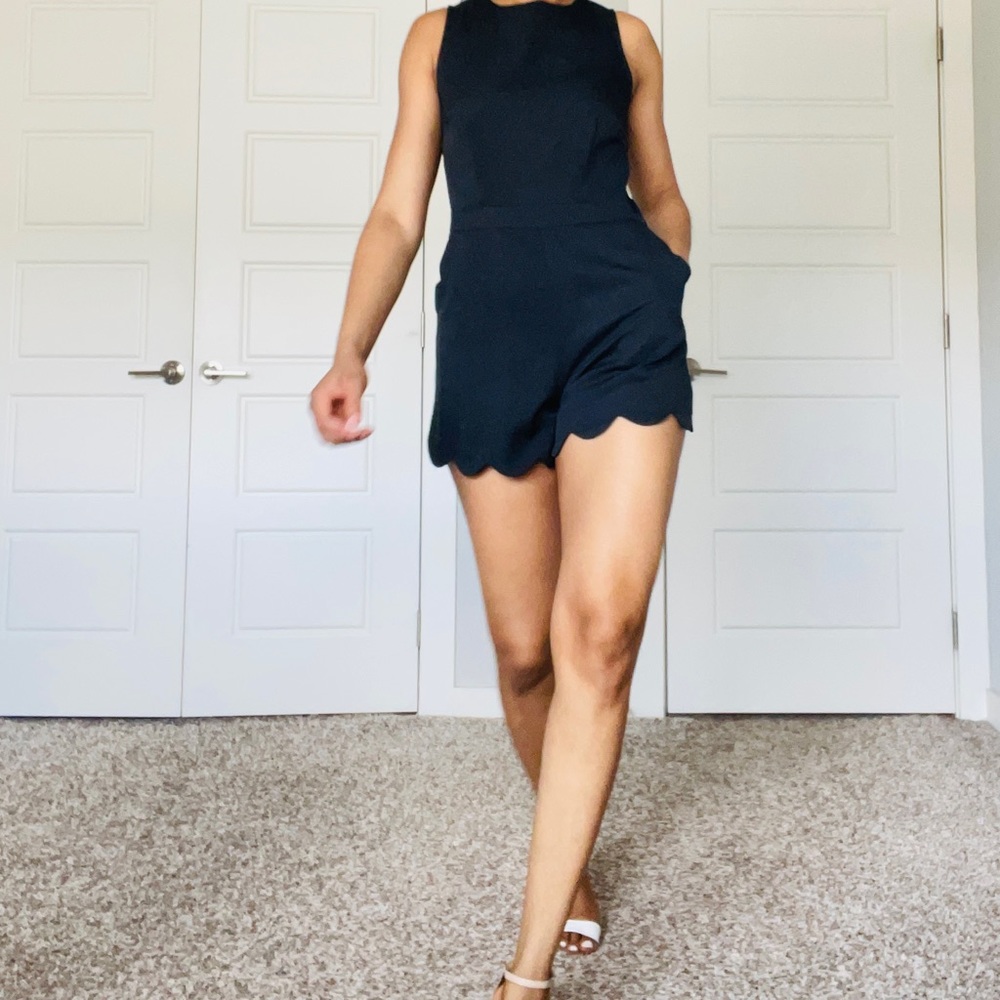 Black Newlook Sleeveless Playsuit - Picture 5 of 10